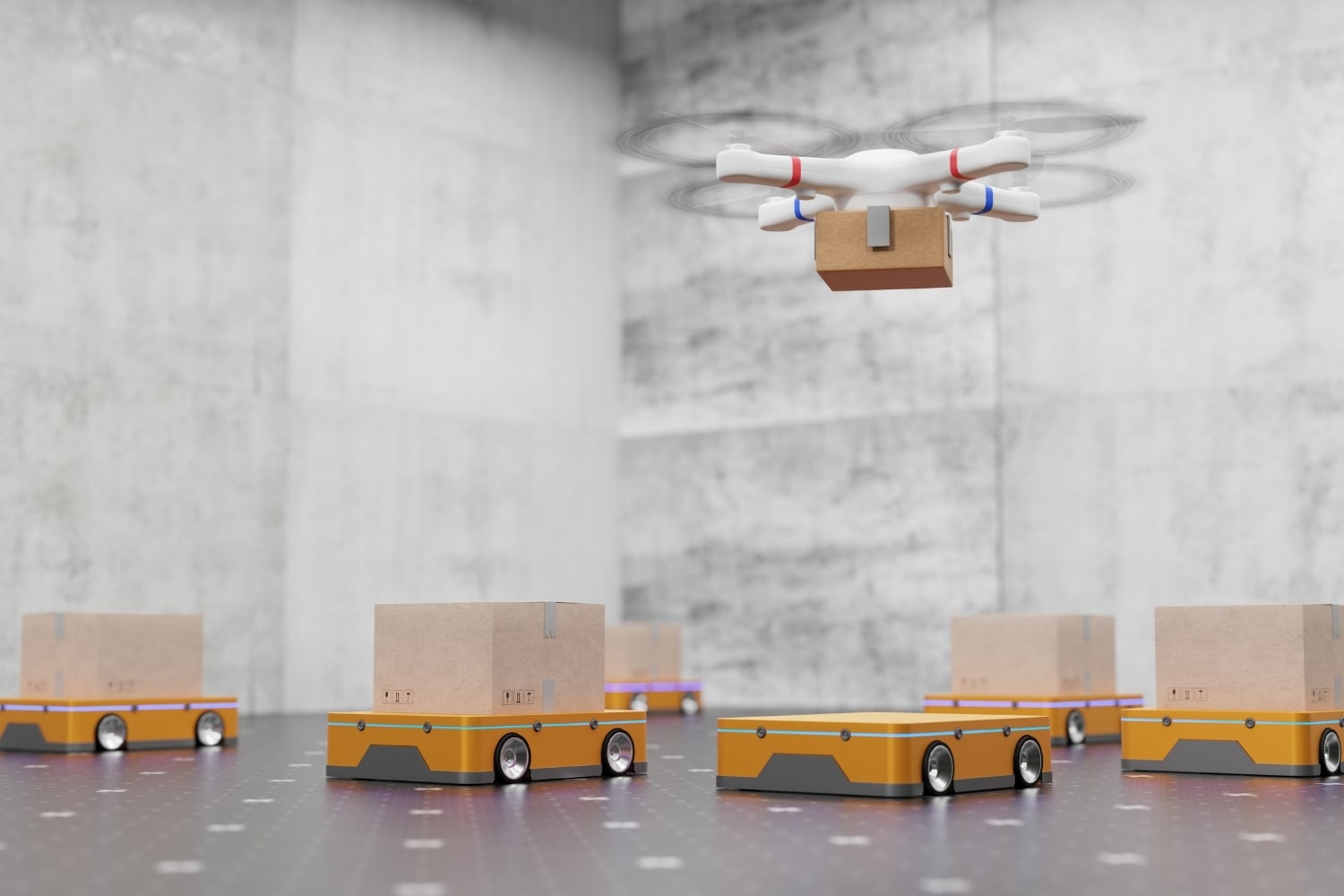 خصائص الأمان والدقة في تكنولوجيا الروبوتات المتنقلة الناقلة