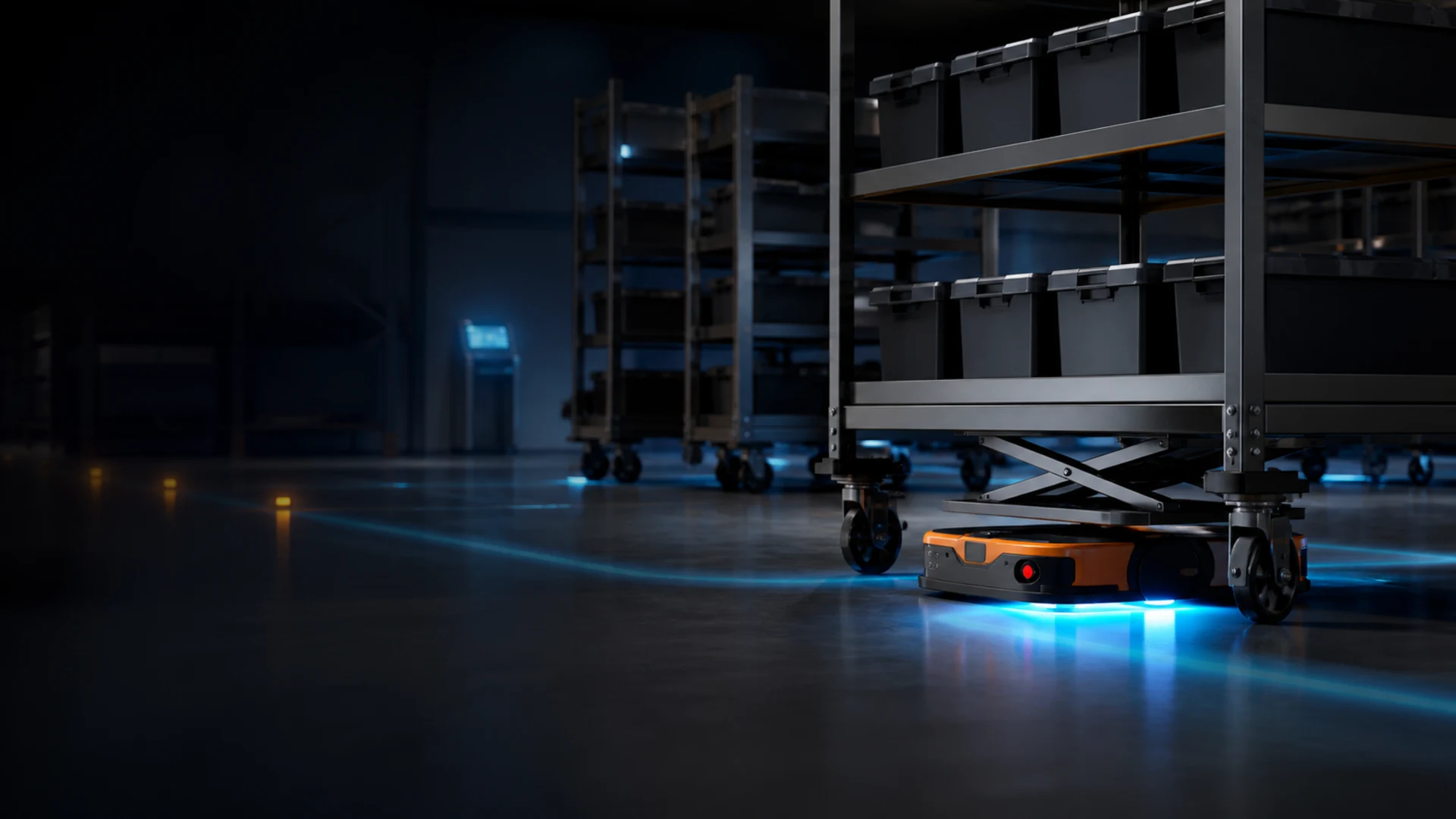 منتج الروبوت المتنقل LMR — الروبوت المتنقل منخفض الارتفاع