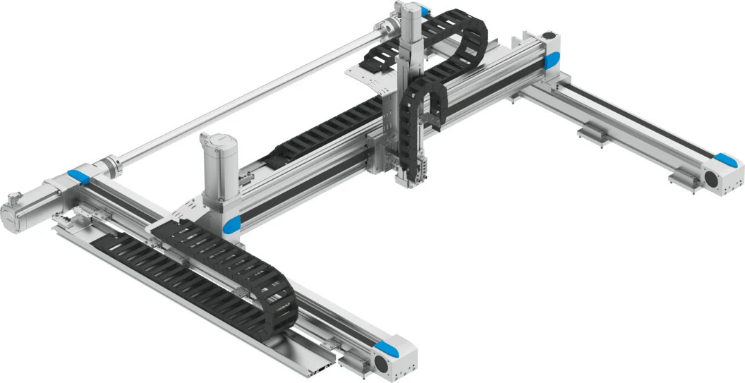 الصورة الرسمية لنظام المناولة بالقنطرة ثلاثية الأبعاد Festo YXCR