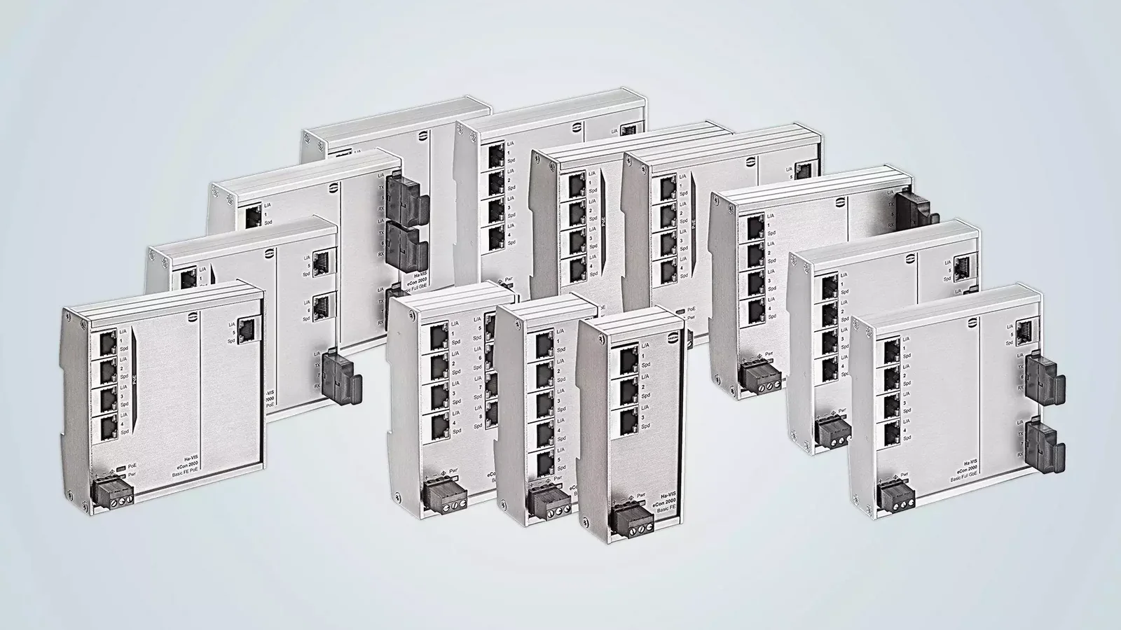 مبدّلات Ethernet الصناعية من Harting: دليل تصميم شبكات OT موثوقة