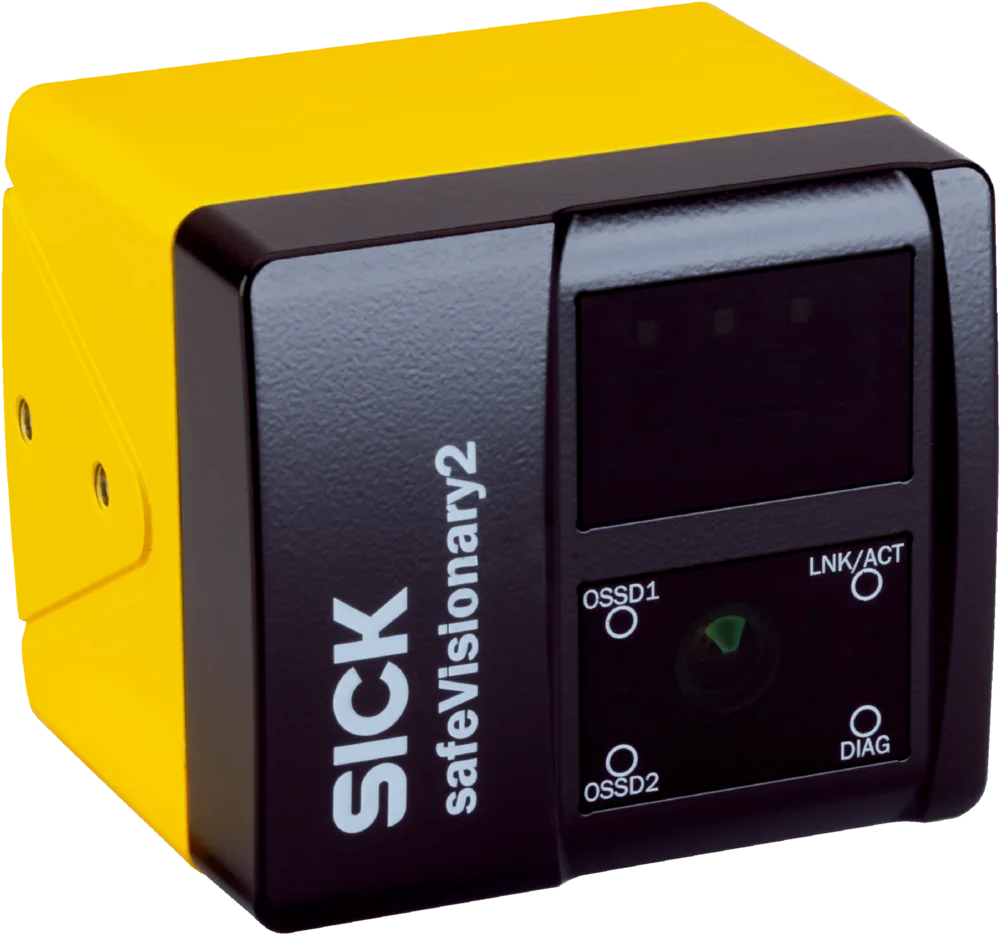 كاميرا SICK safeVisionary2 الآمنة ثلاثية الأبعاد بتقنية Time-of-Flight