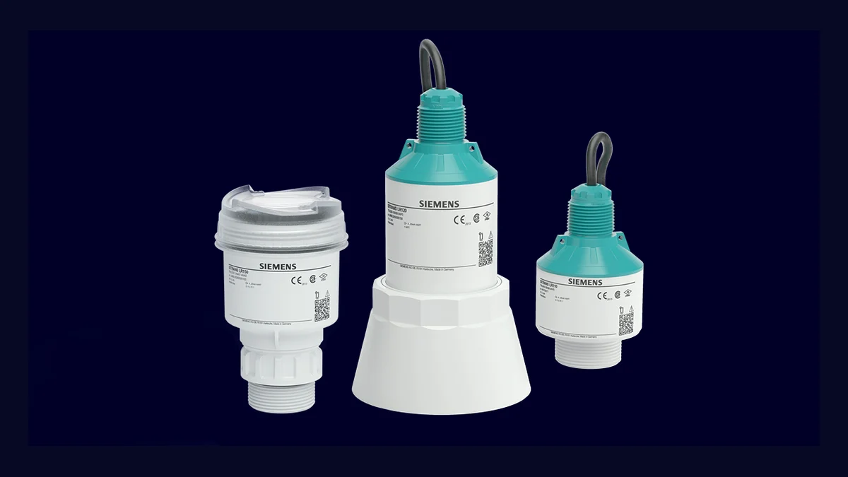 مرسلات المنسوب الرادارية المدمجة من سلسلة Siemens SITRANS LR100