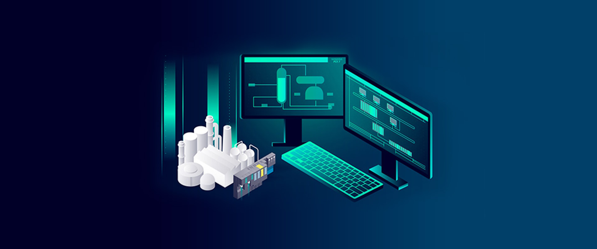 نظام التحكم في العمليات Siemens SIMATIC PCS 7: دليل البنية والاختيار